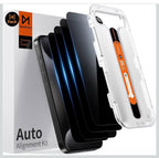 (NEW MSRP $26.99) DIMONCOAT 4‑Pack iPhone 15 Pro Max Privacy Screen Protectors