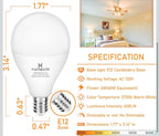 (MSRP $24.99) 6 W E12 LED Bulb – 60 W Equivalent, Warm White 2700 K