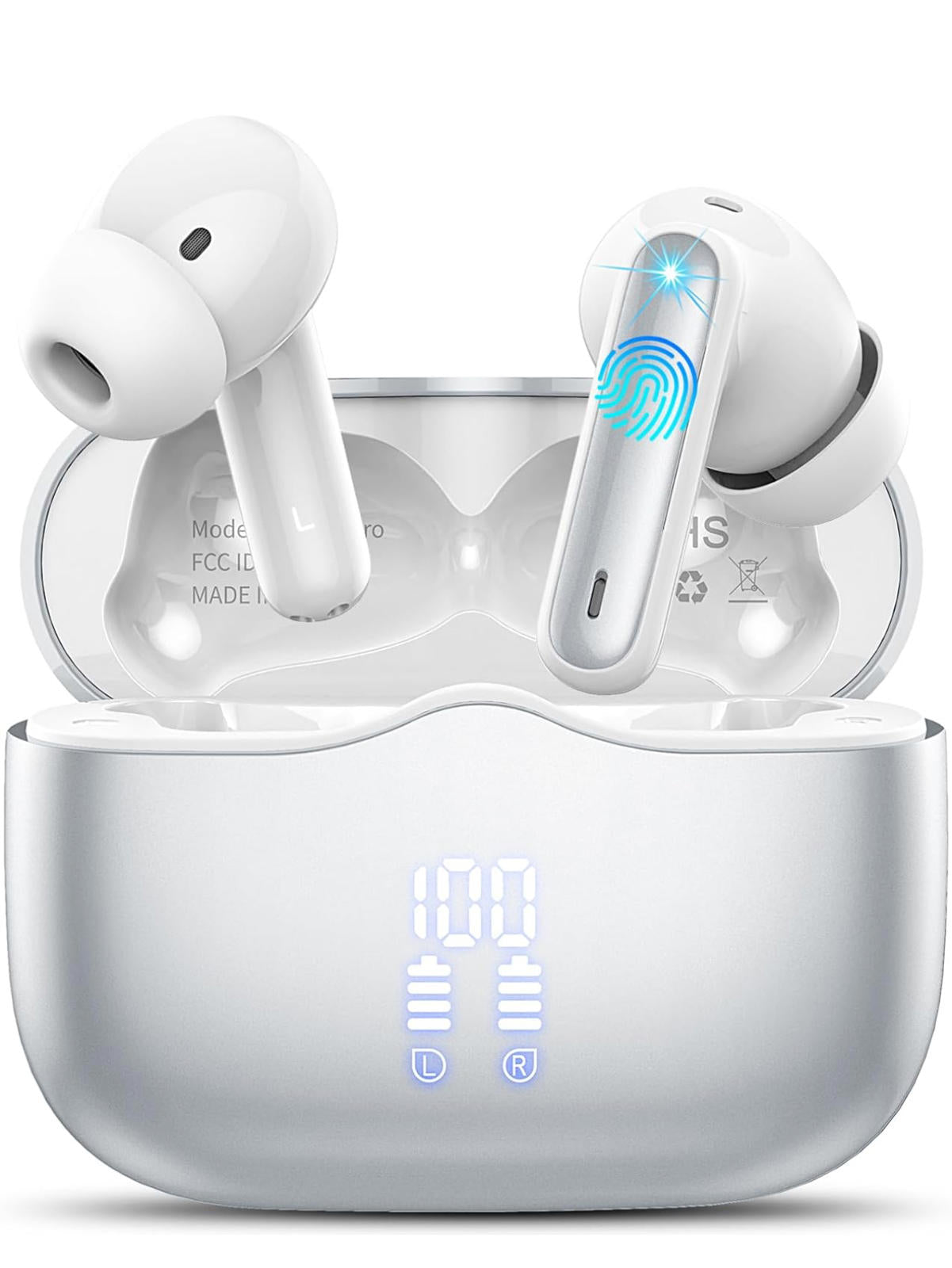 (MSRP $39.99) xinwld A97 Pro Earbuds – Bluetooth 5.4, 4‑Mic ENC, 40 Hrs Play ⏱🎧