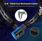 (New) AKM Heavy Duty Alarm Chain Lock - 4ft/120cm