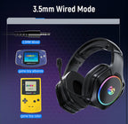 (MSRP $49.99) Tatybo WT01 Wireless Gaming Headset – 7.1 Surround, Dual Wireless