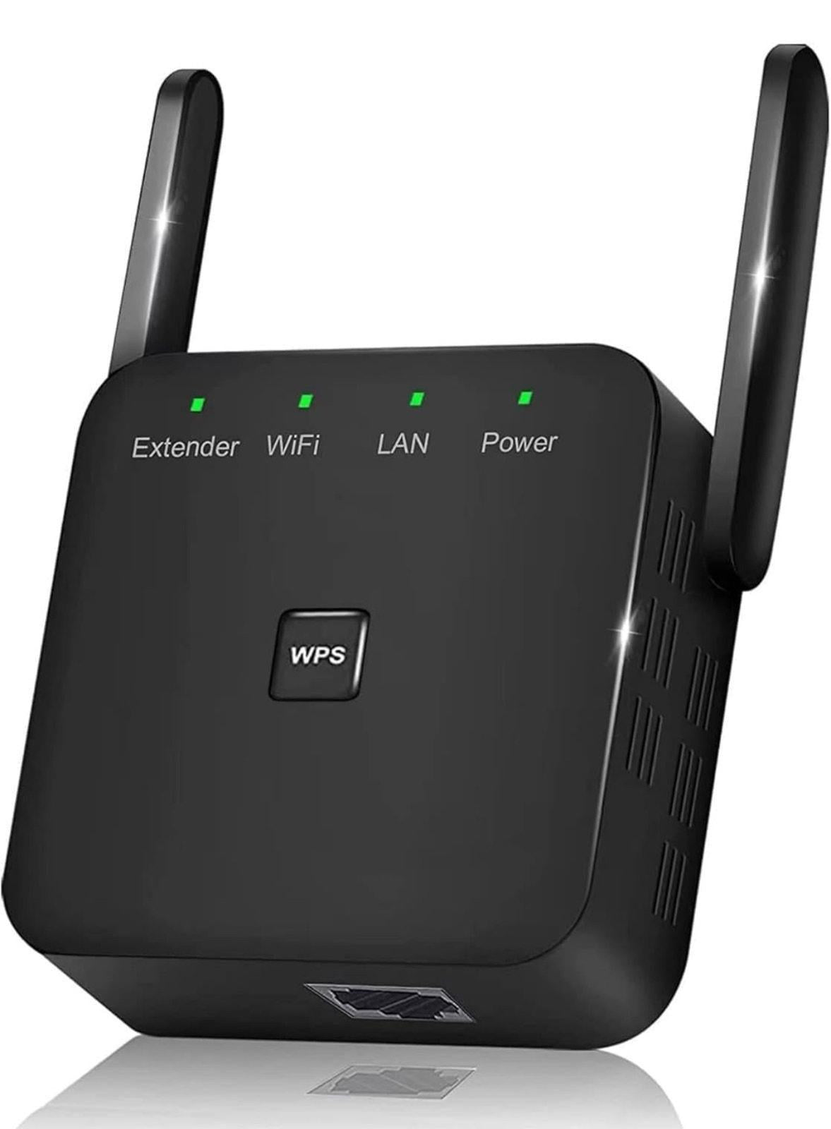 (MSRP $29.99) 2025 Fastest WiFi Extender – 12,000 Sq.ft & 80 Device Booster