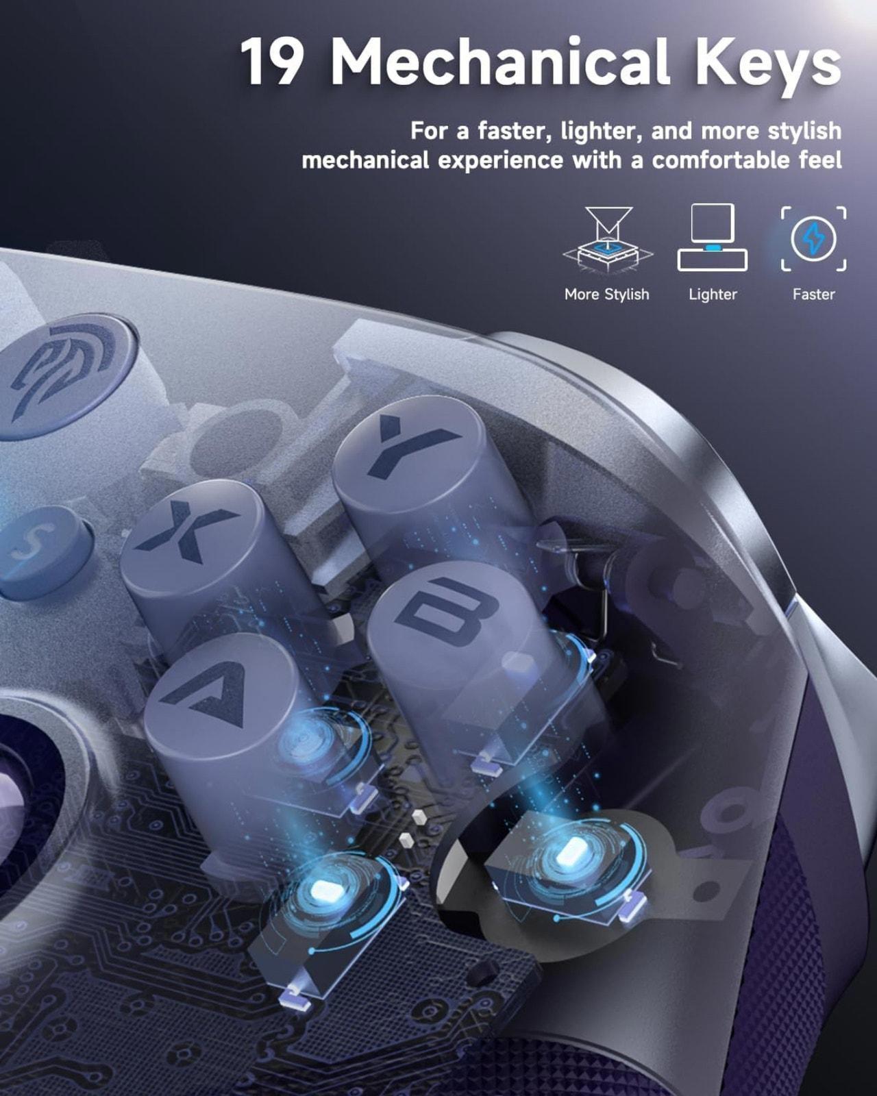 (MSRP $29.99) EasySMX X10 Wireless Controller, Hall Joysticks & Swappable Faces