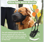 (NEW MSRP $19.95) Mayerzon Soft Mesh Dog Muzzle (XS) – Lightweight & Breathable