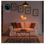 (NEW, $39.95) 3 AuraLED Hex Lights with touch & remote, for bedroom, den, gaming