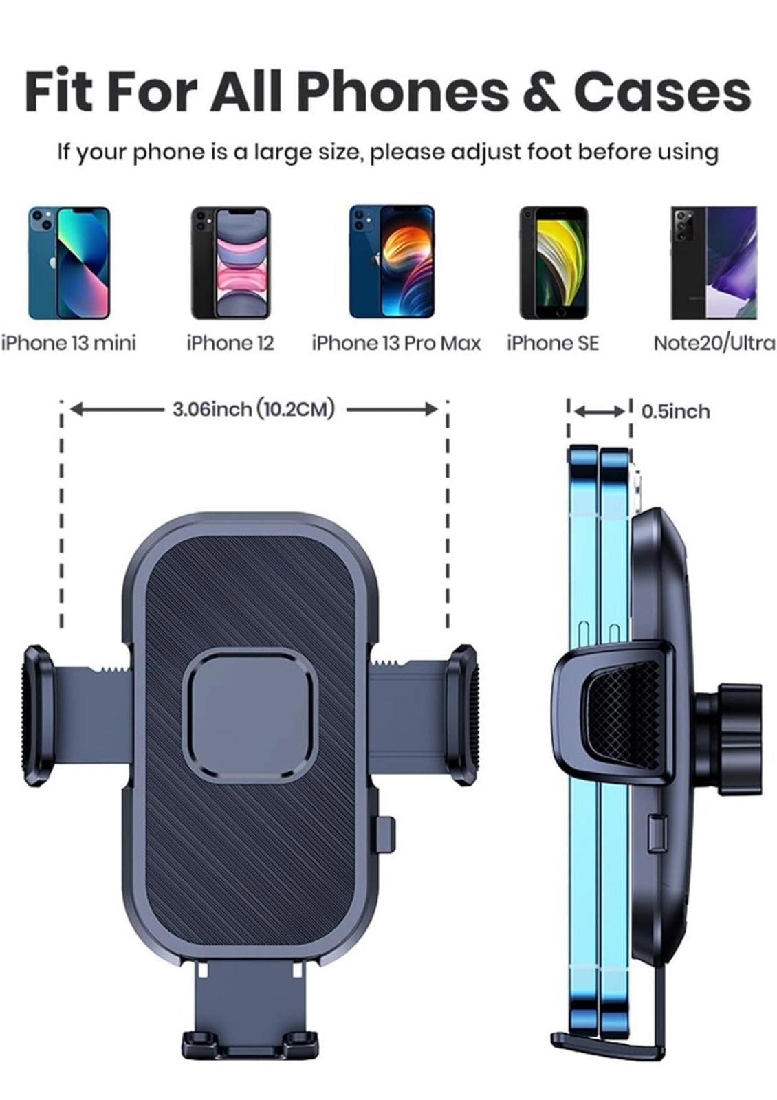 (NEW MSRP $50) Car Holder Dashboard Mount Android/iphone Rotatable Phone Holder