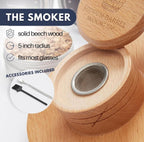 (MSRP $29.99) Cocktail Smoker Kit – Torch 4 Wood Chip Flavors for Cocktails