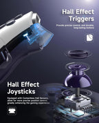 (MSRP $29.99) EasySMX X10 Wireless Controller, Hall Joysticks & Swappable Faces