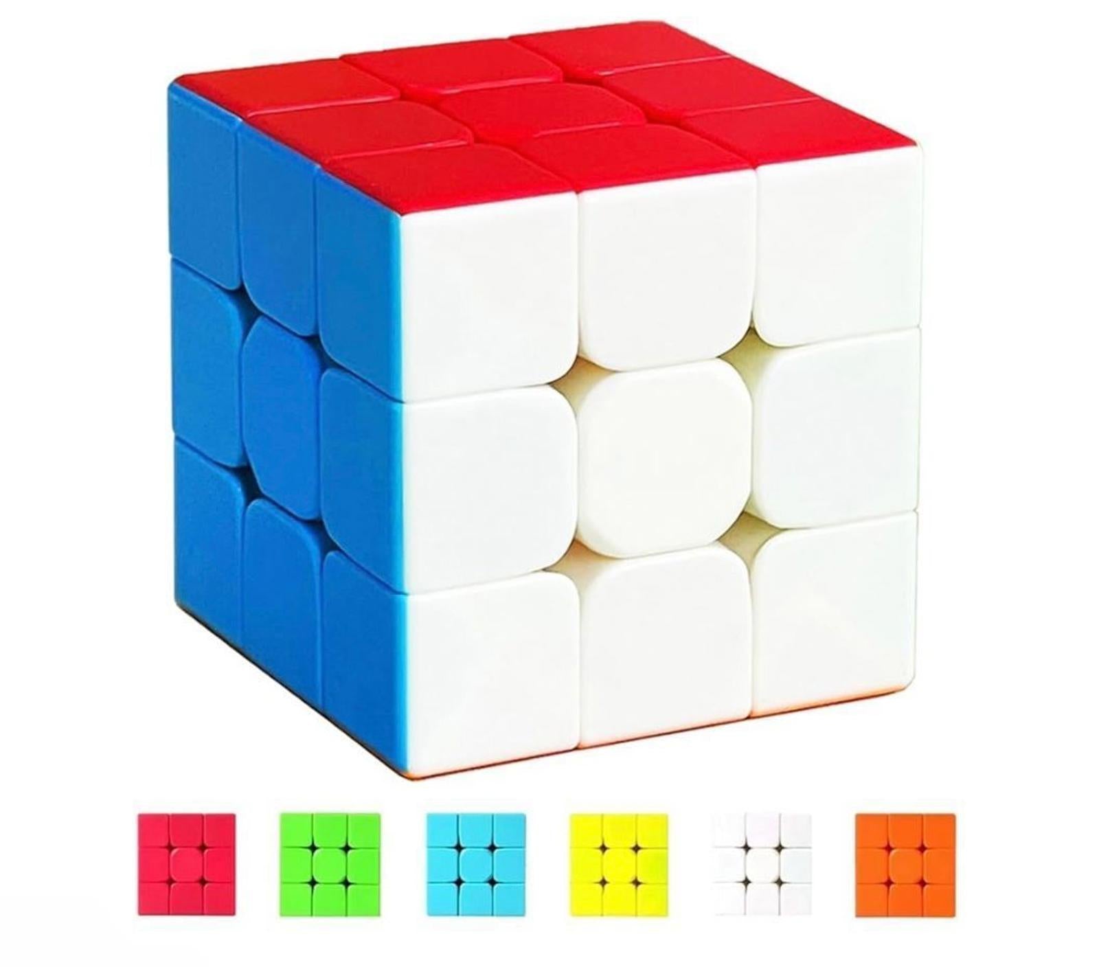 (NEW, Unused) 3x3 Puzzle Speed Rubik's Cube Toy and Game, Stickerless