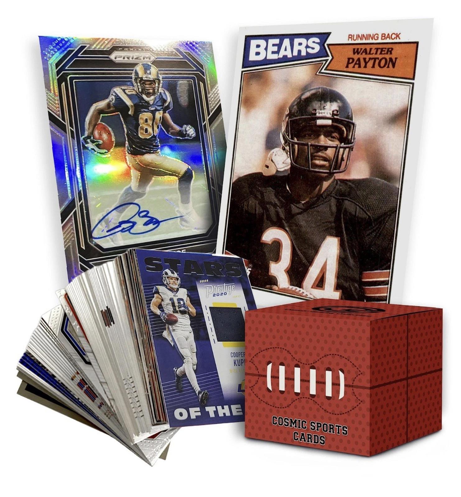 Cosmic Gaming Collection NFL Cosmic Sports Cards Unopened 100 Card Mega Pack