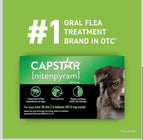 (MSRP $39.97) Capstar Oral Flea Treatment for Dogs Over 25 lbs – 6 Doses