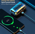 (NEW $22.99) Wireless Earbuds with Charging Power Bank Case