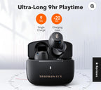 (MSRP $54.99) TaoTronics SoundLiberty 97 Earbuds –9 H Battery, IPX8, aptX, Touch