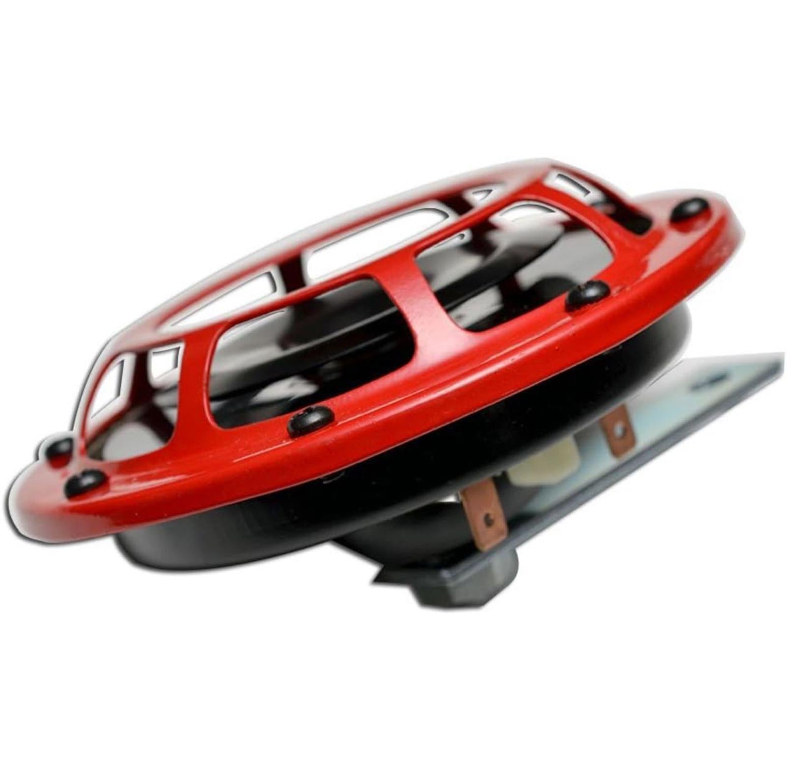 (MSRP $29.99) 12V Twin-Tone Red Horn Kit – 300dB Blast at 430Hz + 320Hz 🔊🔴🚗