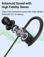 (NEW MSRP $29.99) Stiive Bluetooth Sports Earbuds: IPX7 Waterproof, 16H Playtime