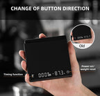 (MSRP $39.99) 3BOMBER Mini Coffee Scale – Rechargeable 0.1g Precision w/Timer