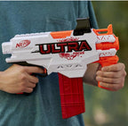 (MSRP $34.99) NERF Ultra Focus Motorized Blaster 10‑Ultra AccuStrike Dart Clip