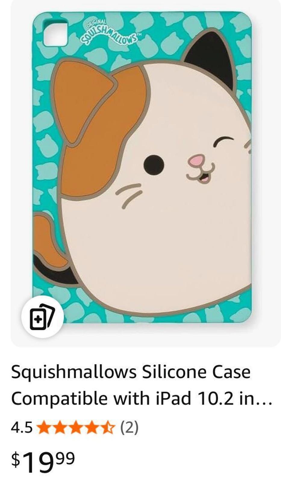 (NEW, MSRP $19.95) Squishmallows Silicone Case for iPad 10inch (7th/8th/9th Gen)