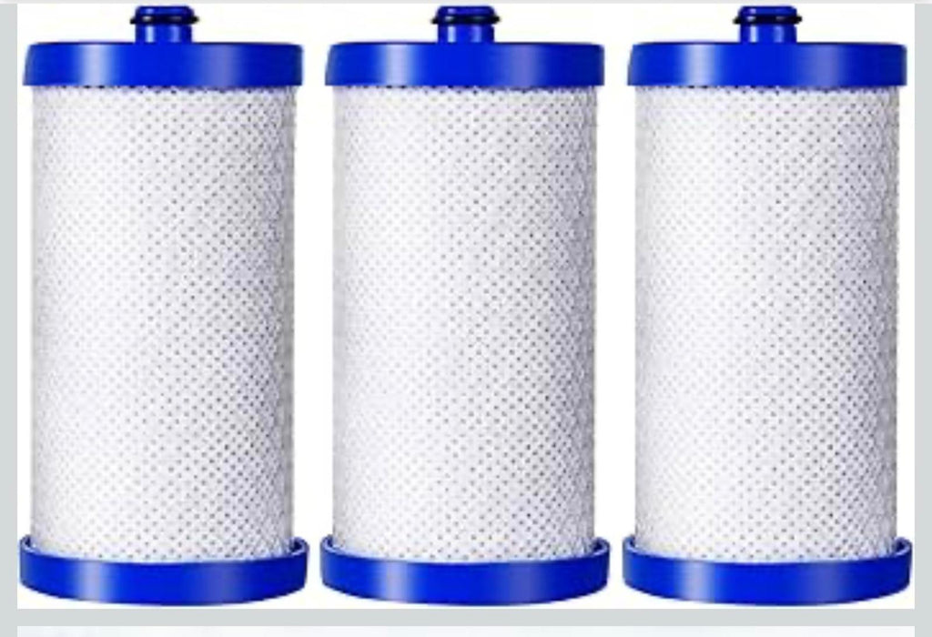 (MSRP $19.99) Amazon Basics Water Filter (3-Pack) – Frigidaire WF1CB Compatible