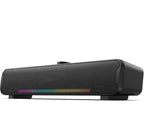 (MSRP $49.99) Bluetooth Dynamic RGB Soundbar, 16W Dual HiFi Stereo, USB-Powered