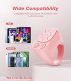(MSRP $19.99) Bluetooth Scrolling Ring – TikTok Remote + Shutter ⟳🎥