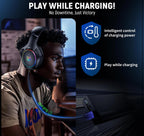 (MSRP $49.99) Tatybo WT01 Wireless Gaming Headset – 7.1 Surround, Dual Wireless
