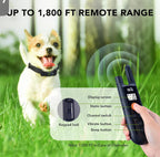 (NEW MSRP $29.99) Dog Training Collar – 1800 ft Remote, 5 Modes, IP67 Waterproof