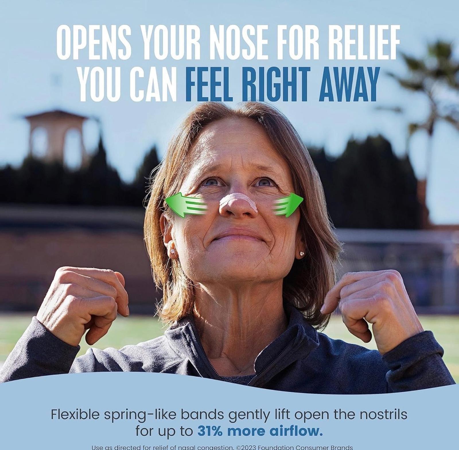 (MSRP $17.43) Breathe Right Original Nose Strips to Reduce Snoring