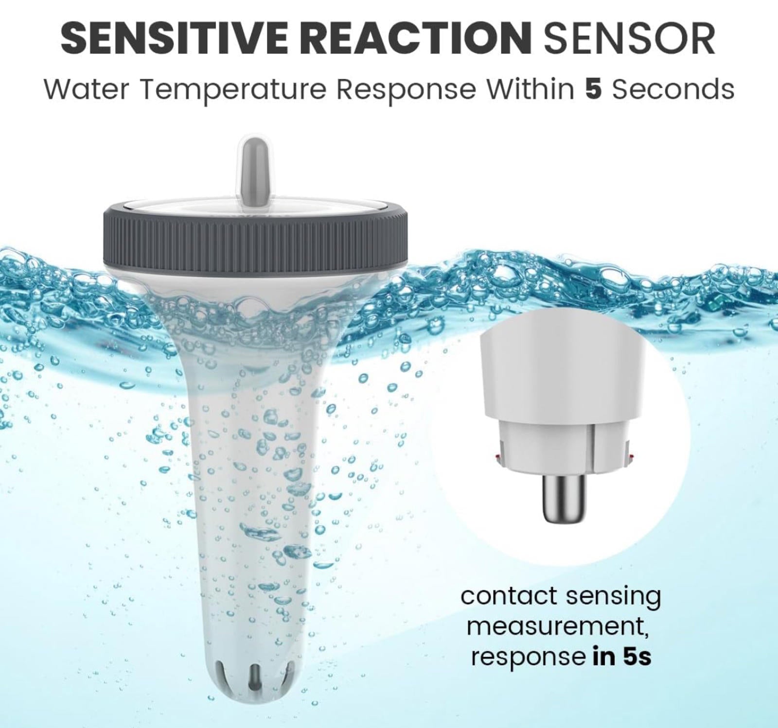 (NEW MSRP $49.99) Wireless Floating Pool Thermometer