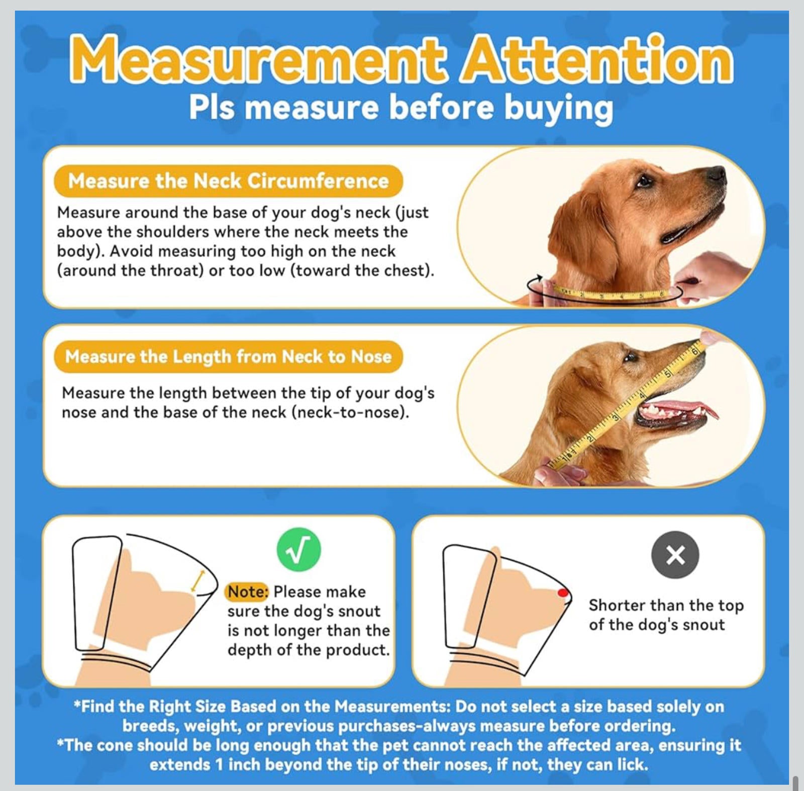 (MSRP $30.99)  Blue (Medium) Soft Dog Cone Collar – Breathable Recovery Cone