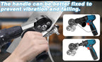 (NEW MSRP $19.99) Sheet Metal Cutter Drill Nibbler for Steel, Aluminum & Copper