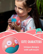 (NEW MSRP $24.99) Kids Bluetooth Owl Speaker w/ Mic, 60-Day Standby