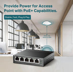 (NEW $56.95) TL-SG1005P, 5 Port Gigabit, 65W PoE Network Ethernet switch