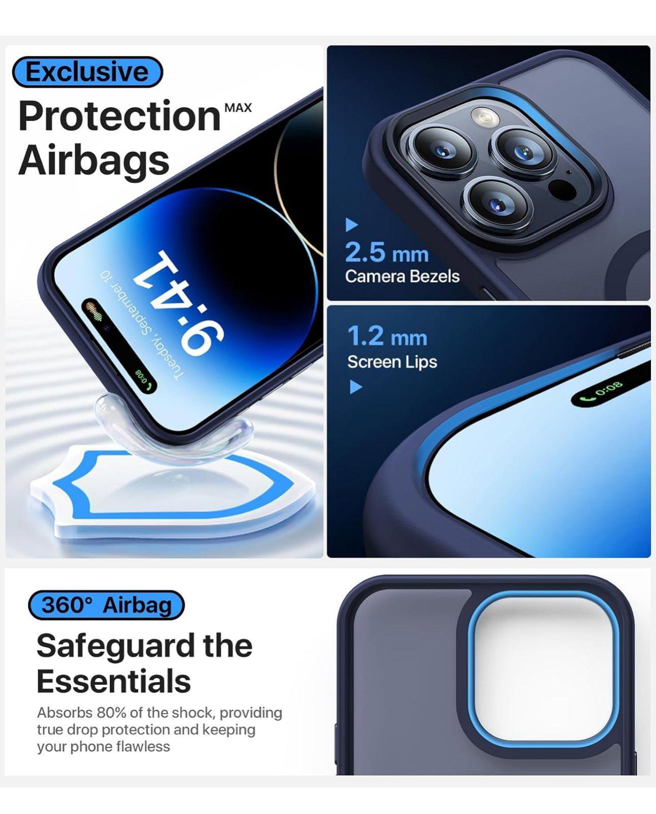 iPhone 16 Pro Max Halolok BLUE Phone Case