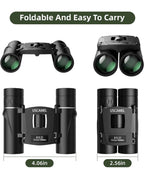 (NEW MSRP $19.99) USCAMEL 8×21 Compact Binoculars with BAK4 Prism & Easy Focus