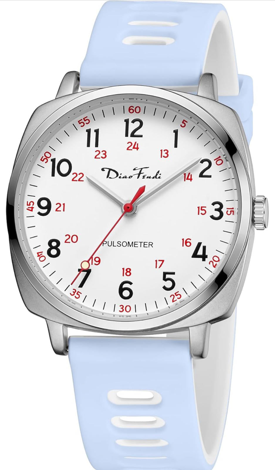 (MSRP $19.99) Waterproof Nurse Watch – 24‑Hour Dial with Second Hand (NO BOX)