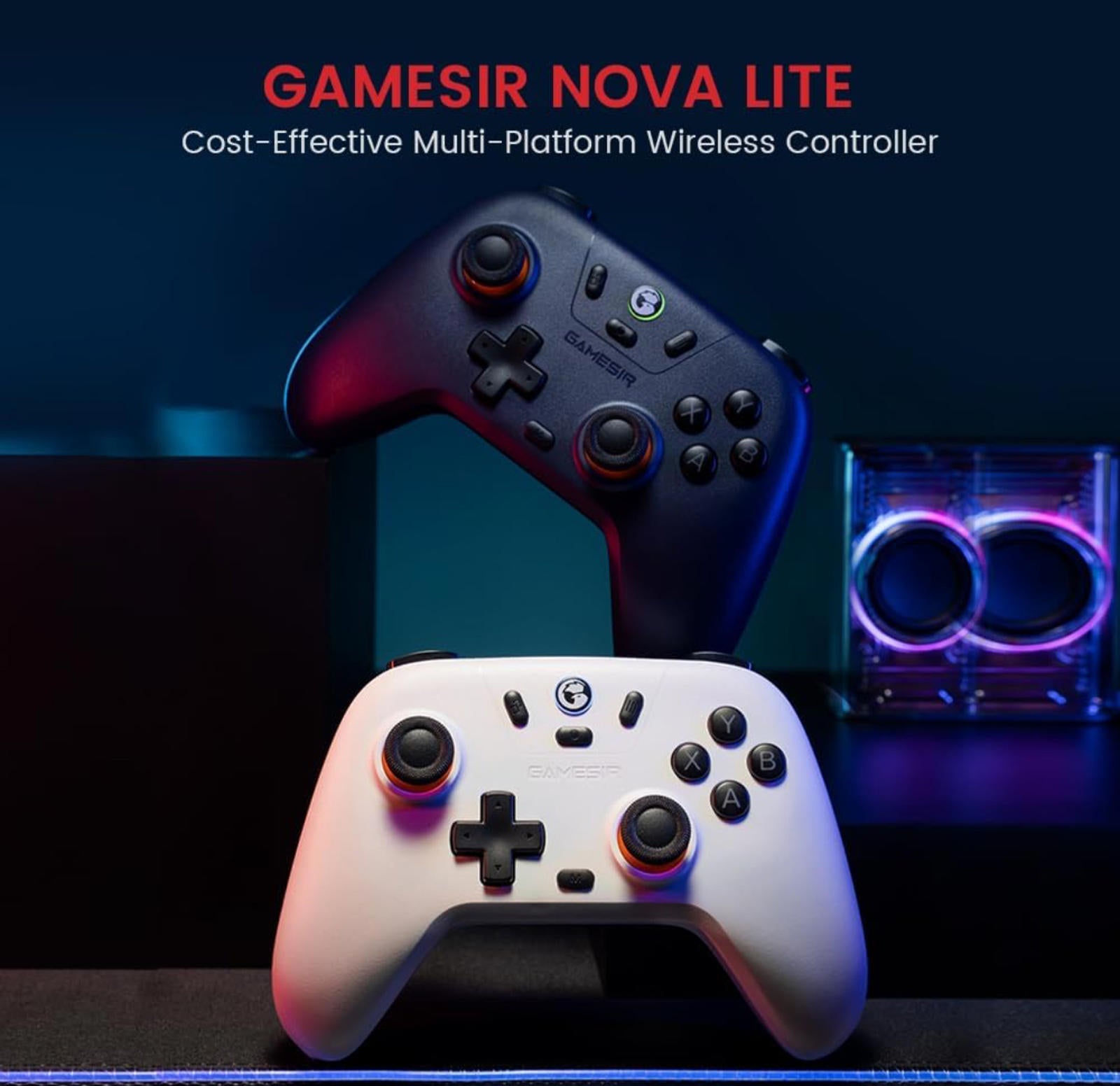 (MSRP $29.99) GameSir Nova Lite Wireless Controller – 2.4 GHz, Bluetooth & Wired
