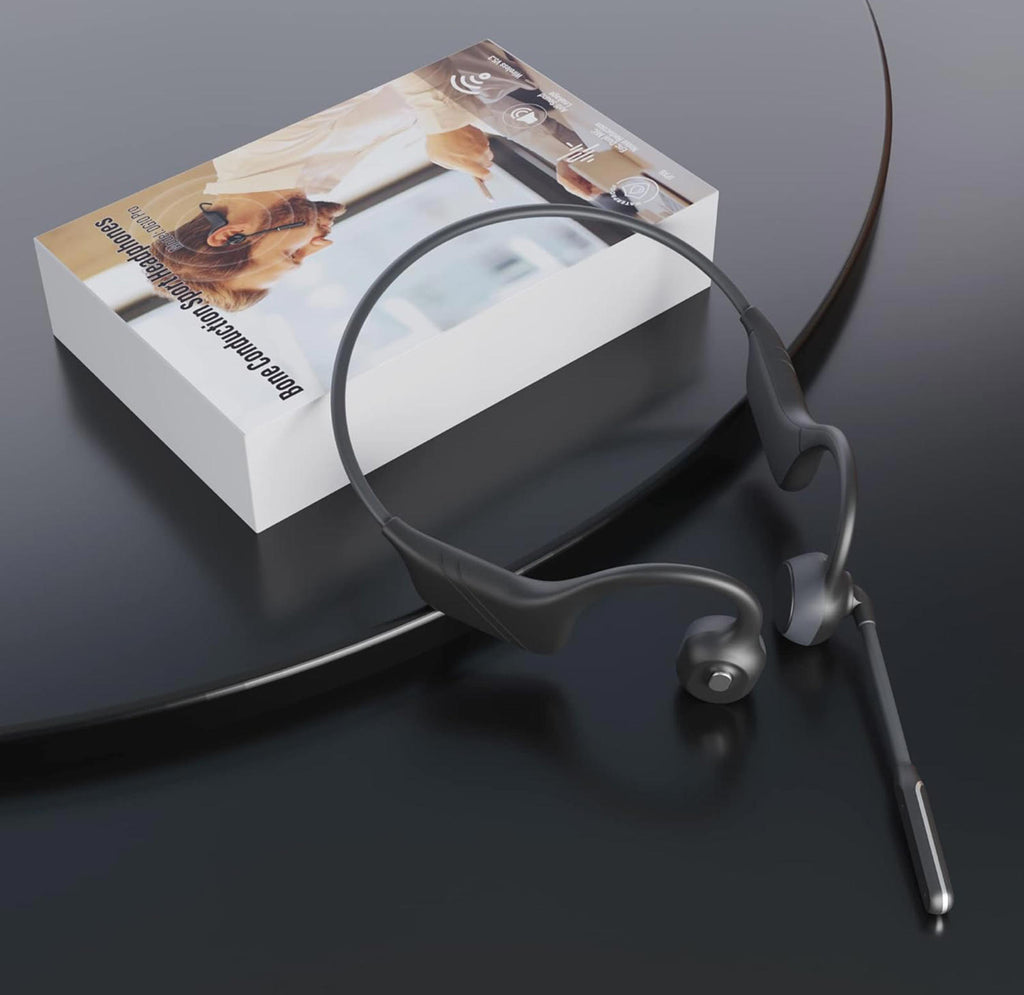 (NEW MSRP $68.99) MonoDeal DG10 Pro Bone‑Conduction Headphones – Bluetooth 5.3
