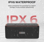 (NEW, MSRP $69.99) Monster Shock Plus BT Speaker– 30W Stereo, 15H Playtime, IPX6