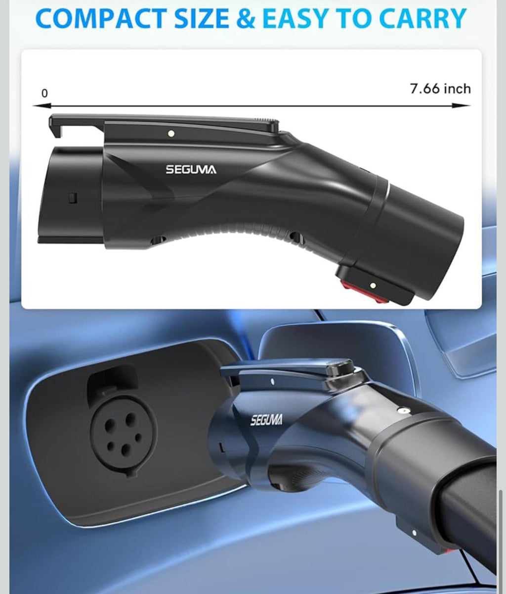 (NEW MSRP $79.99) Mecmo EV Charging Adapter for Tesla to J1772 – 60A, IP65