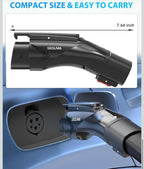 (NEW MSRP $79.99) Mecmo EV Charging Adapter for Tesla to J1772 – 60A, IP65