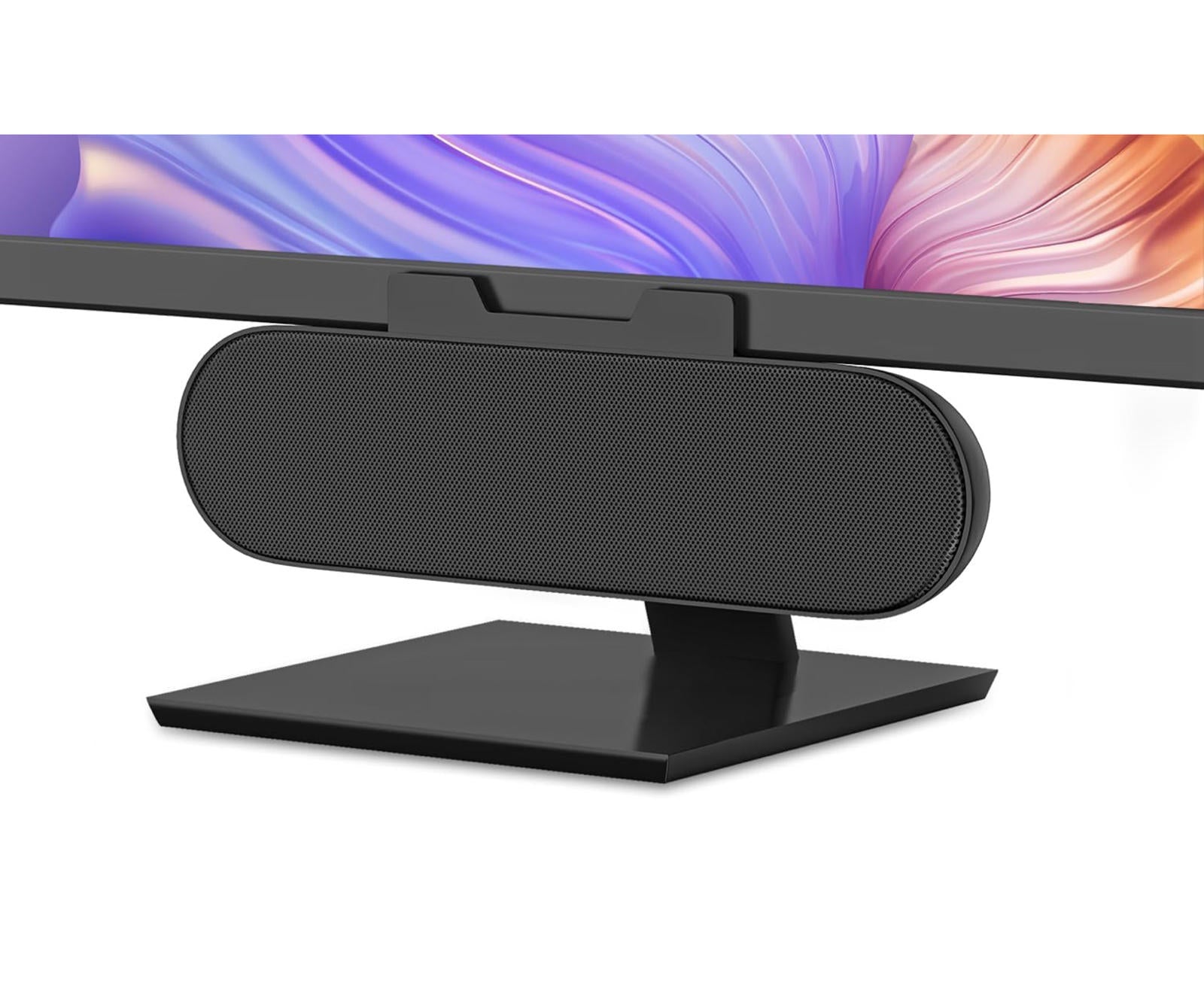 (MSRP $29.99) LXTNFU Clip-On USB Desktop Speaker – Loud, Space-Saving Soundbar