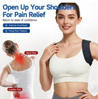 (MSRP $29.99) Adjustable Invisible Posture Corrector – Unisex Shoulder Brace