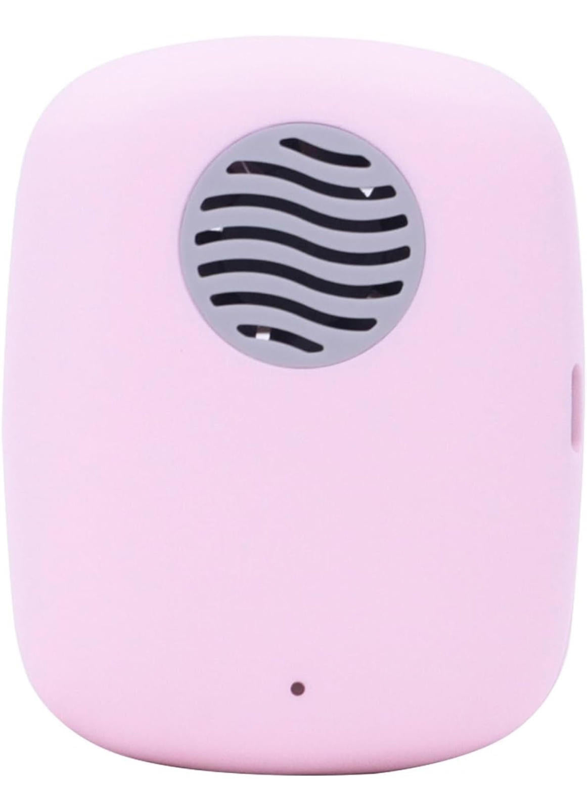 (MSRP $19.99) Mini Travel Toothbrush Case – Air Drying Fan+UV Drying Lamp (Pink)