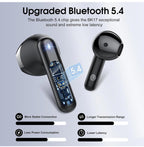 (NEW MSRP $49.99) Wireless Earbuds – Bluetooth 5.4, 40H Playtime, IP7 Waterproof