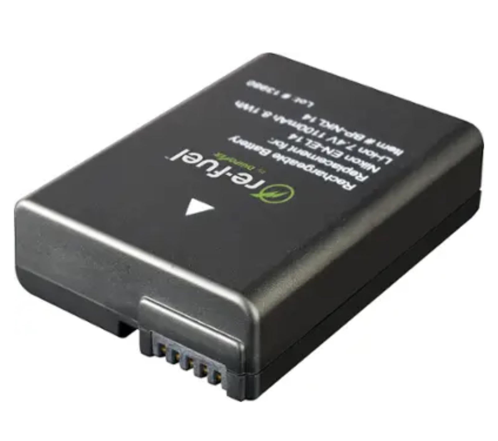 (MSRP $39.99) Digipower Nikon EN-EL14 Replacement Battery for Your Nikon Camera