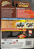 (MSRP $24.99) Johnny Lightning ’86 Mustang SVO – Silver/Black 1/64 Diecast