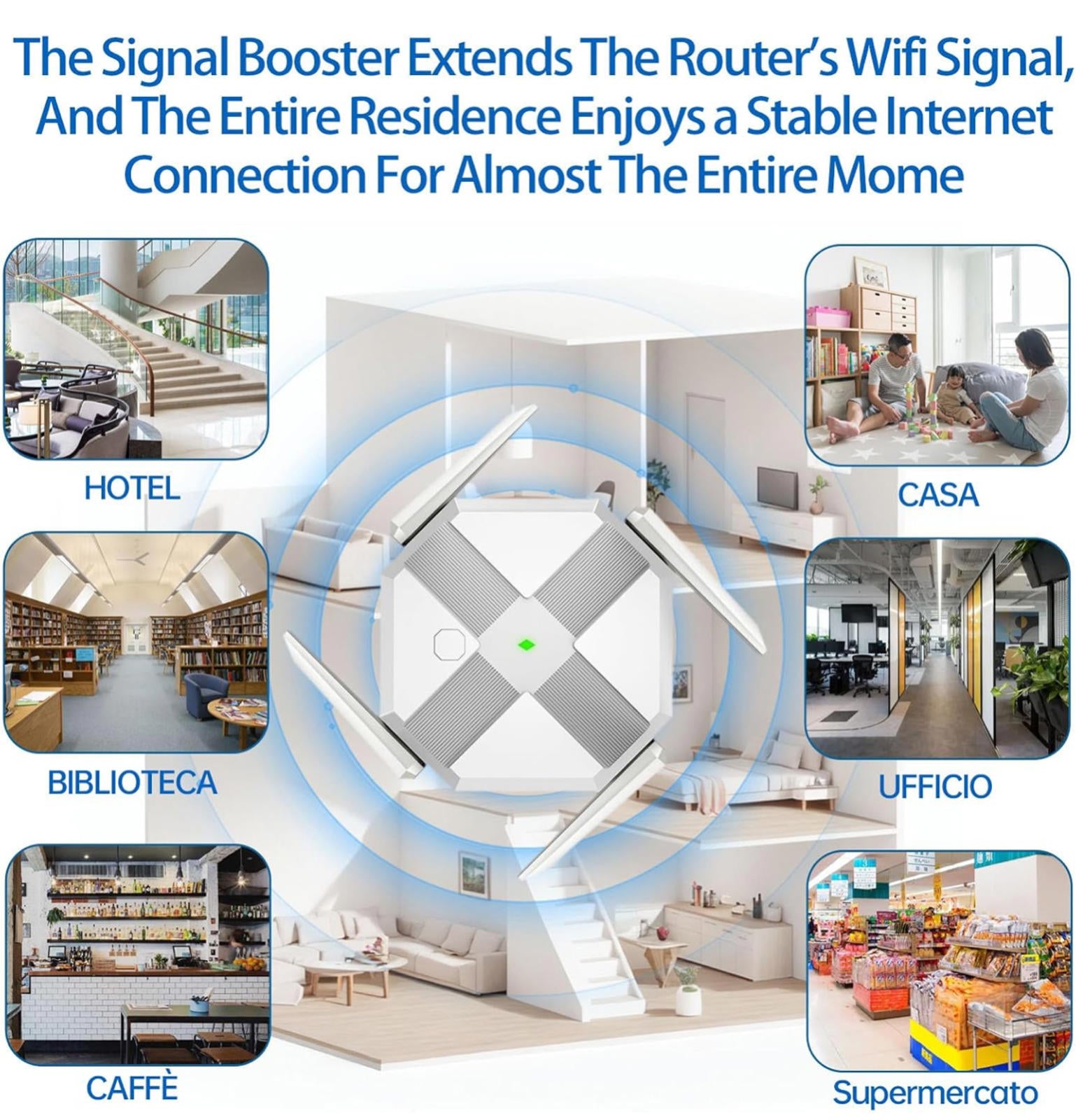 (MSRP $29.99) 1200Mbps Dual-Band WiFi Extender – Boost 2.4G & 5G Coverage
