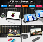 (NEW, MSRP $89.95) 10.1″ Raspberry Pi Touchscreen Monitor, 1024×600, HDMI
