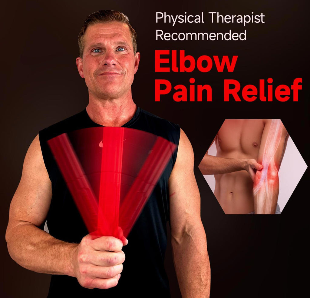 (MSRP $29.99) FitBeast Flex Therapy Bar – Hand & Elbow Resistance Tool